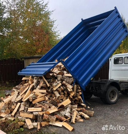 Дрова березовые колотые с доставкой