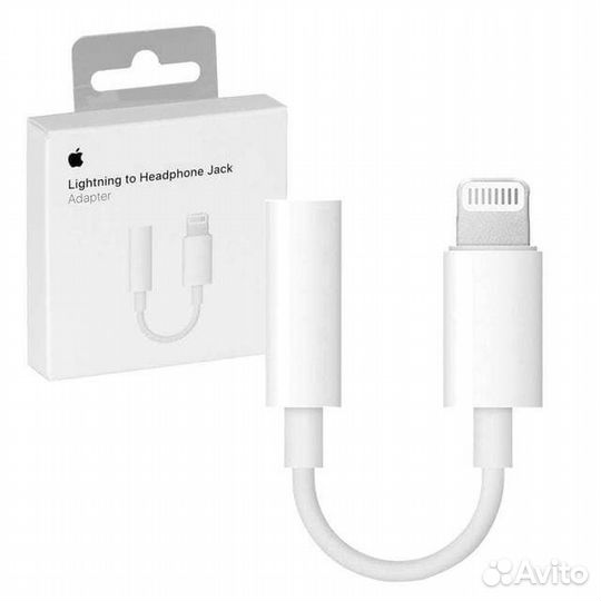 Переходник iPhone lightning 3.5mm AUX