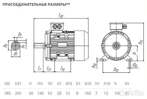 Электродвигатель аир 100L4 (4кВт-1500об) новый