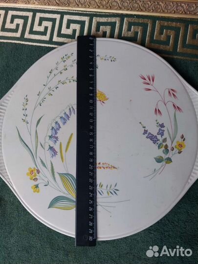 Германия коллекционное блюдо Grünstadt