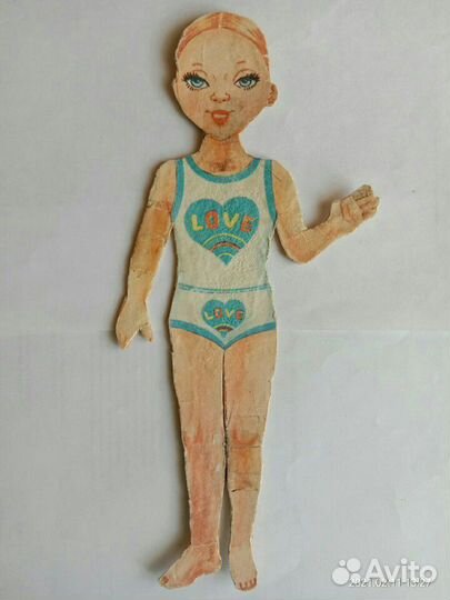 Бумажная кукла СССР