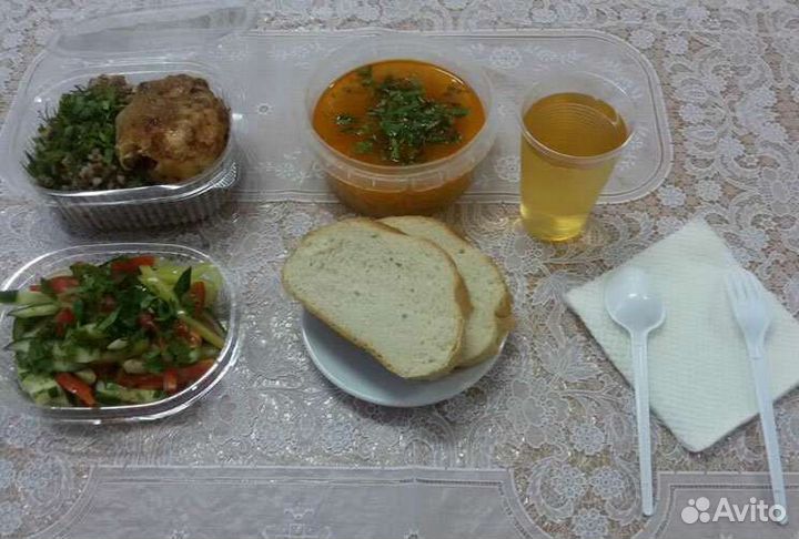 Готовые обеды, салаты