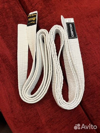 2 пояса для дзюдо