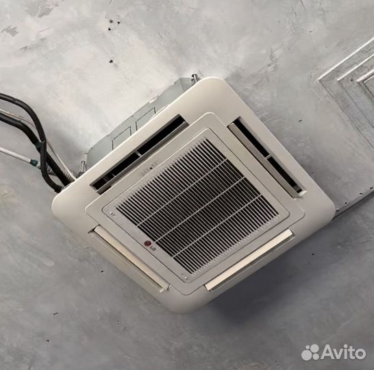 Кассетный кондиционер бу LG