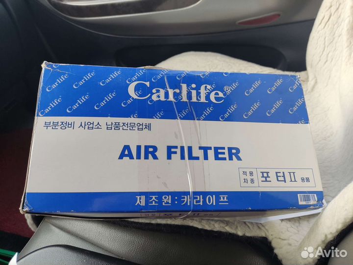 Воздушный фильтр на hyundai H-100