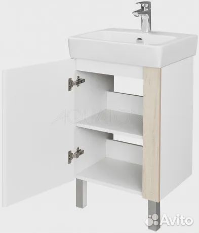 Тумба с раковиной aquaton (Акватон) 1a2578k0ahb20