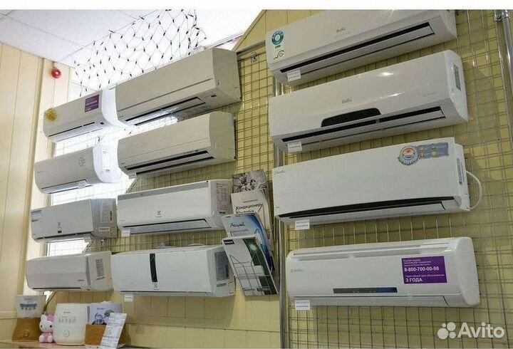 Сплит система с установкой