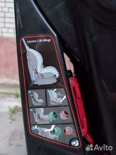 Детское автокресло 9 до 18 кг
