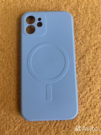 Новый чехол на iPhone 12 фиолетовый