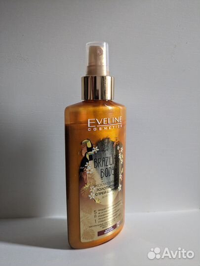 Спрей-шиммер для тела Eveline Brazilian body