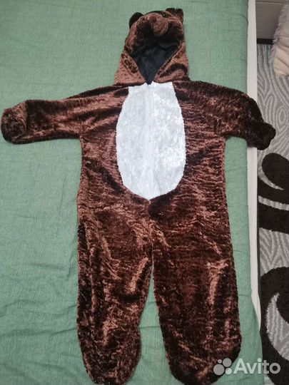 Новогодний костюм медведя 98