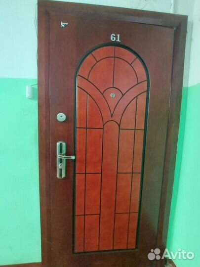 Дверь входная 86х2м метал с панелью мдф