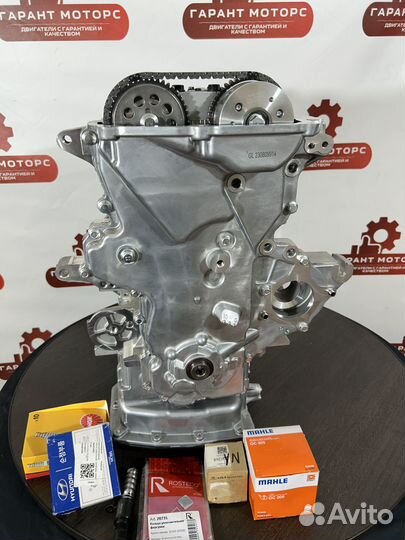 Двигатель на Hyundai solaris 1 kia Rio 3 G4FC 1.6