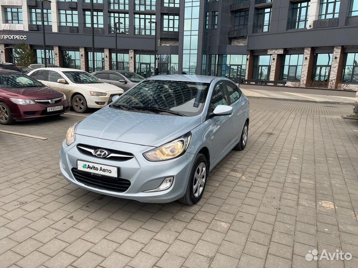 Hyundai Solaris 1.6 AT, 2011, 125 000 км