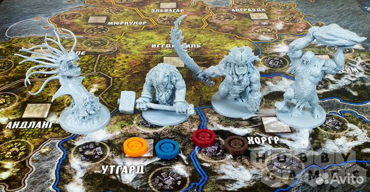 Игра настольная Кровь и Ярость с дополнениями