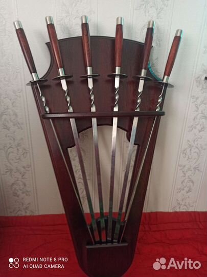 Шампура подарочные из нержавейки