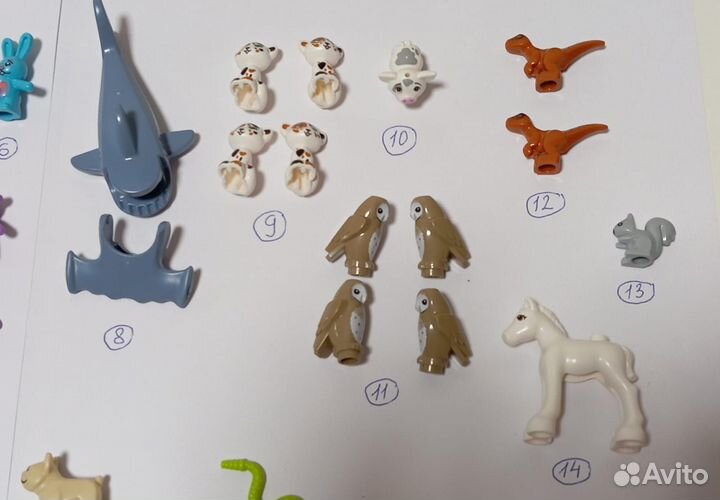 Lego животные