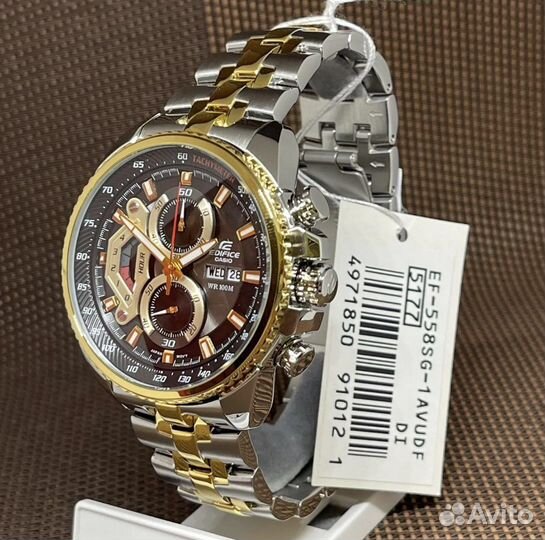 Часы Casio Edifice EF-558SG-1A (Новые)