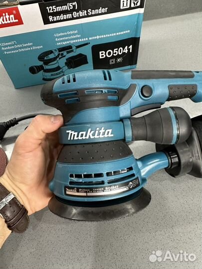 Шлифовальная машина эксцентриковая makita 300w