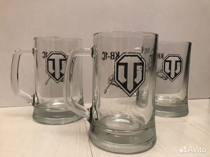 Коллекционные пивные кружки World of tanks