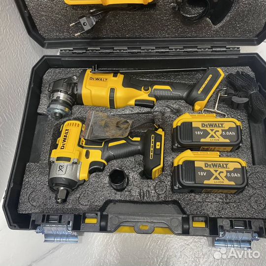 Набор инструментов DeWalt 2в1(гайковерт+ушм)