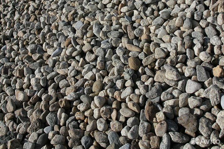 Щебень гравийный отгруз. 20 m3 кубов