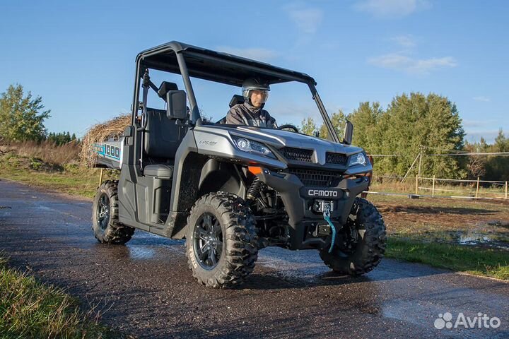 Новый Side-by-Side квадроцикл Cfmoto Uforce100 EPS
