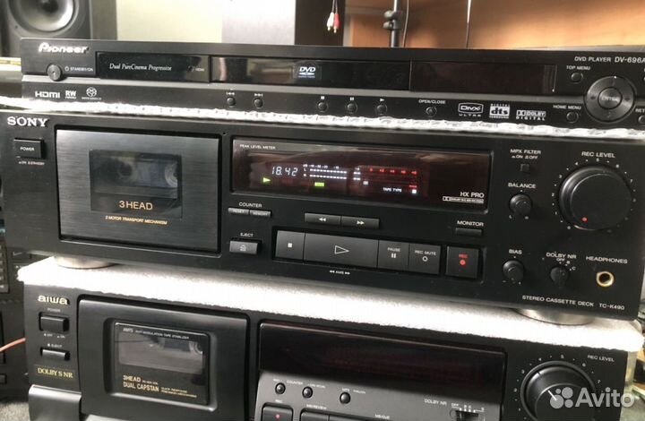 Дека кассетная sony tc k 490