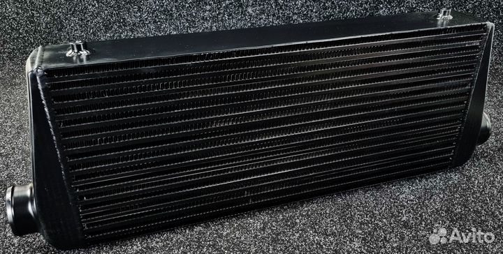 Интеркулер универсальный 700x300x100 - 76мм (Черны