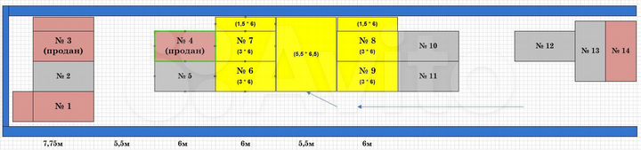 Гараж, > 30 м²