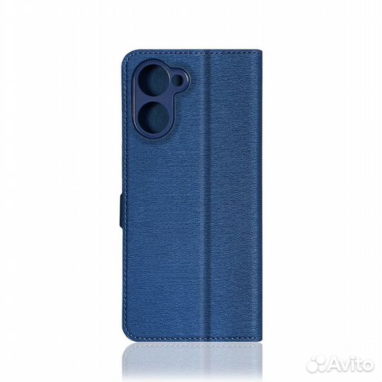 Чехол с флипом для Realme 10 (4G) DF (blue)