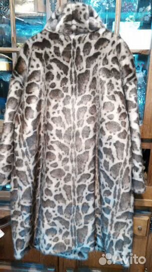 Шубка из экомеха норка