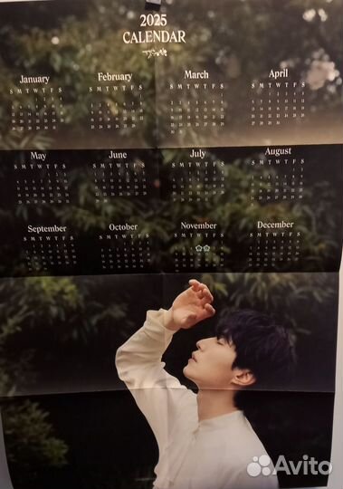 Ли Дон Ук Lee Dong Wook календарь офиц 2025