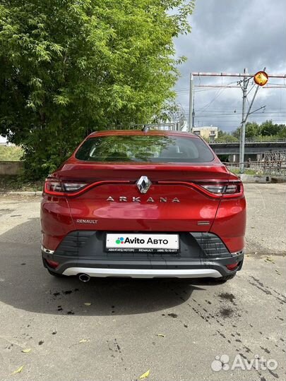 Renault Arkana 1.3 CVT, 2020, 103 600 км