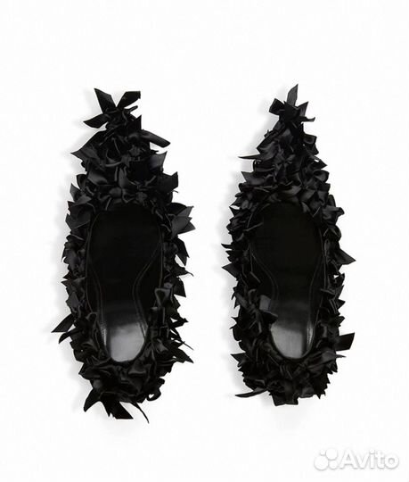 Туфли Balenciaga 24ss Marie Antoinette black