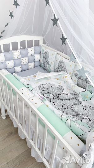 Бортики в кроватку (комплект под заказ )