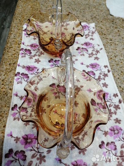 Хрусталь. конфетницы. СССР