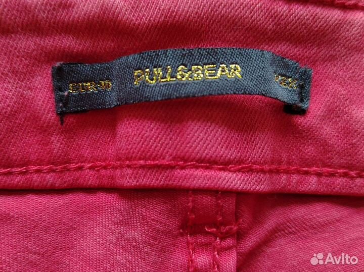 Розовые джинсы pull bear