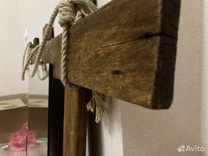 Зеркало в стиле лофт, ручная работа