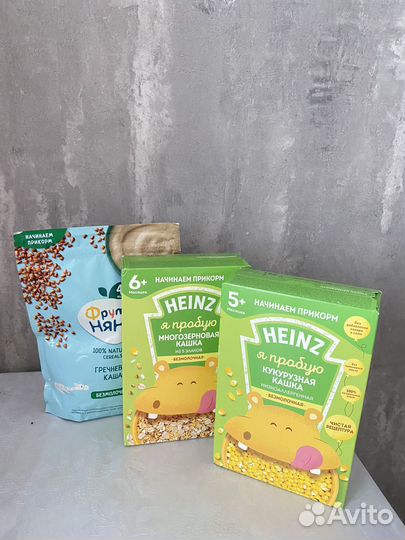 Детские каши безмолочные 3 шт
