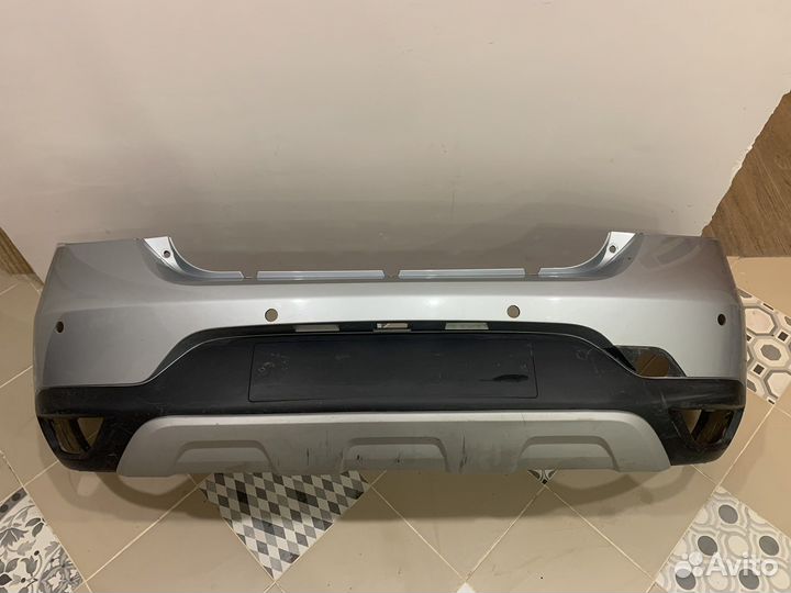 Renault logan stepway (18-23) задний бампер