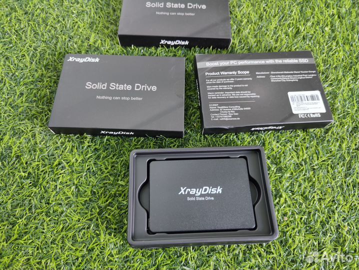 Новый SATA SSD накопитель XrayDisk 240Gb + кабель