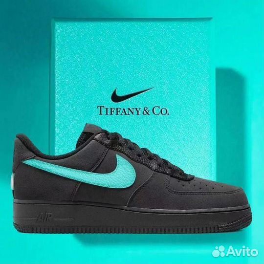 Кроссовки Nike Air Force 1 Low Tiffany & Co. 1837