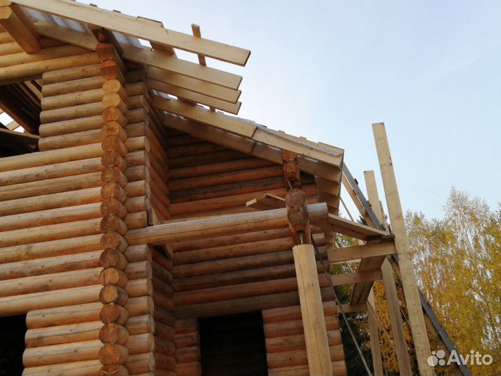 Сборка сруба,дома,бани. Брус, бревно