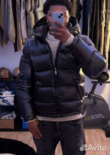 Пуховик Moncler X Zara Черный