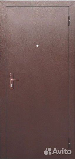 Металлическая дверь Стройгост 5 РФ мет/мет