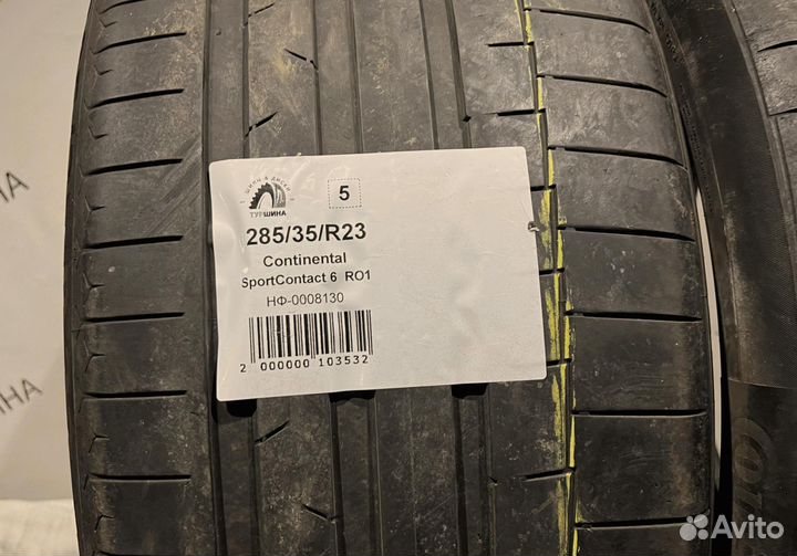 Continental SportContact 6 285/35 R23 94Y