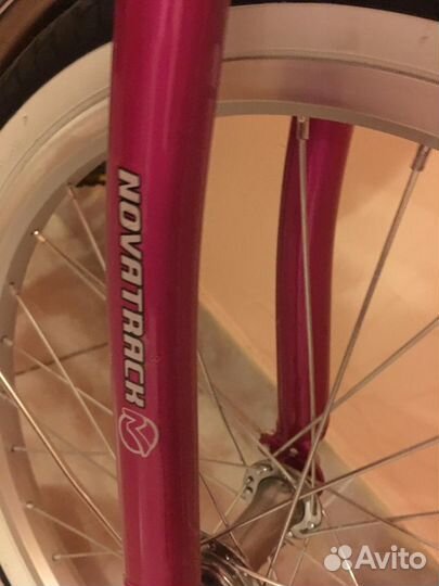 Детский велосипед Novatrack Little Girlzz