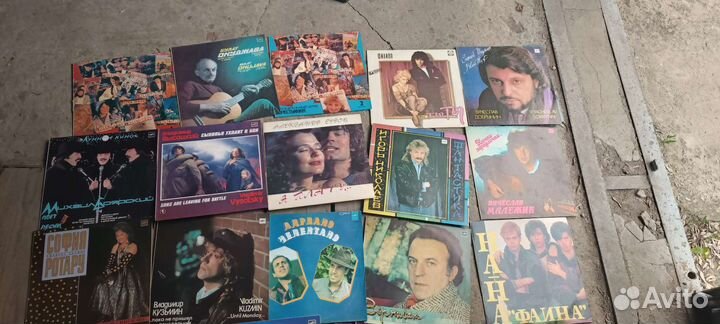 Виниловые пластинки СССР 70-80 года