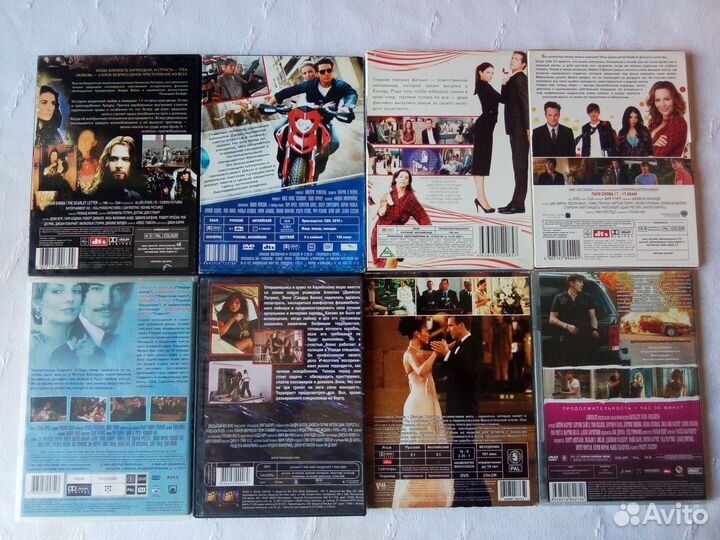 DVD Фильмы, 8-Дисков. Разные Жанры